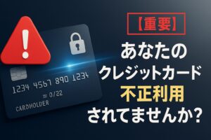 【重要】クレジットカード不正利用対策 被害に遭わない方法とは