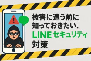【注意】 LINEアカウント乗っ取り被害対策について