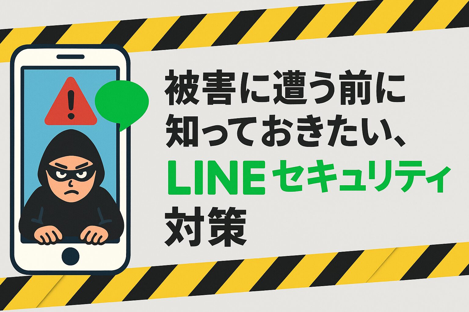 【注意】 LINEアカウント乗っ取り被害対策について